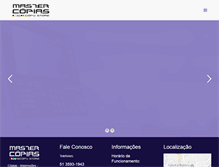 Tablet Screenshot of mastercopiasnh.com.br